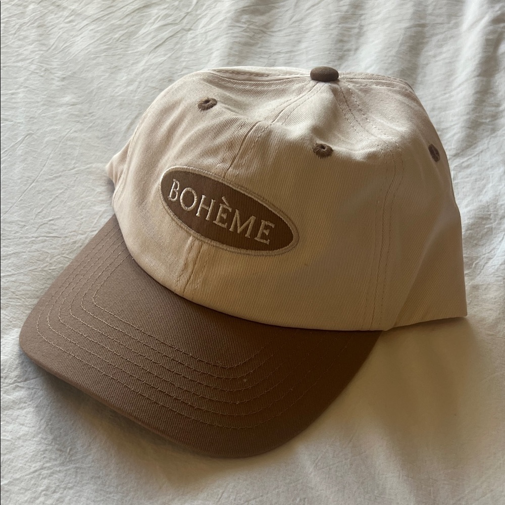 Boheme Beige and Brown Cap